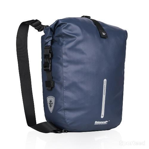 Vélo route - RH BELUGA – SACOCHE DE VÉLO / SAC À DOS IMPERMÉABLE 20L - photo 6