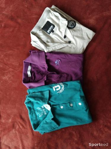 Lot de 3 polos manches courtes