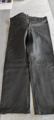 Moto route - Pantalon cuir  - photo 3