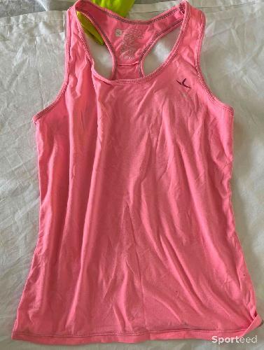 Débardeur rose running