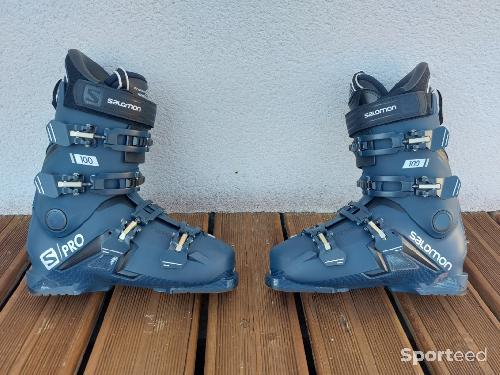 Ski alpin - CHAUSSURES DE SKI NEUVES SALOMON SPRO 100  - photo 6