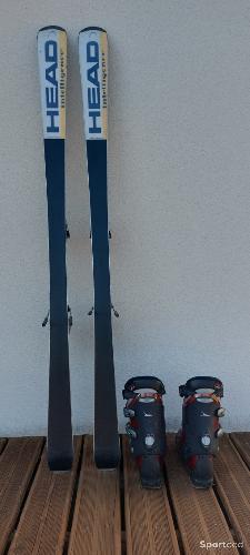 Ski alpin - ENSEMBLE SKIS HEAD ET CHAUSSURES DE SKI ROSSIGNOL POUR ADULTE - photo 6