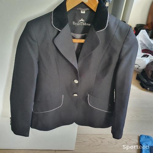 Equitation - Veste concourd equi theme noire  - photo 5