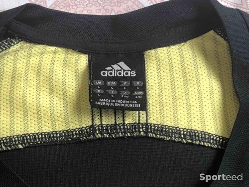 Tennis - T-shirt Adidas Climacool Noir et Jaune fluo T:L - photo 6