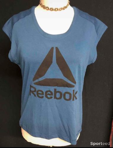 Sportswear - Teeshirt sport bleu Reebok  - photo 5