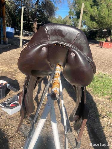 Equitation - Selle anglaise mixte 17 pouces couleur havannes - photo 6