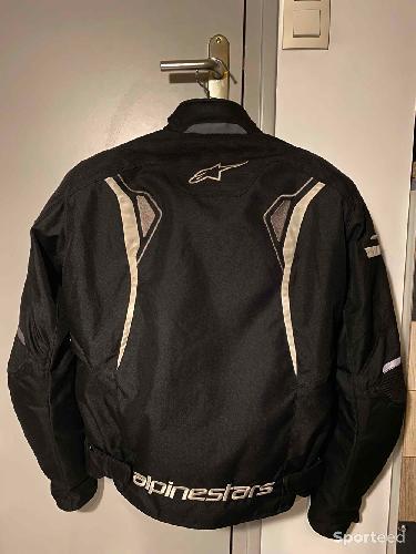 Moto route - Blouson Alpinestars homme T-SP-1 Waterproof Black/White - photo 5