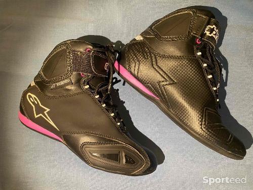 Moto route - Chaussures moto alpinestar waterproof Stella t37 - photo 6