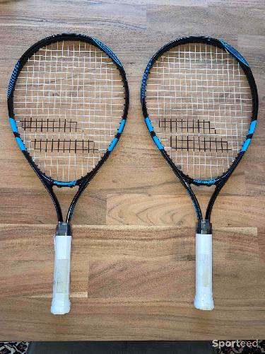 Tennis - Raquettes de tennis babolat comet23 bleu et noir  - photo 6