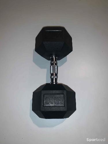 Haltère hexagonal 20kg