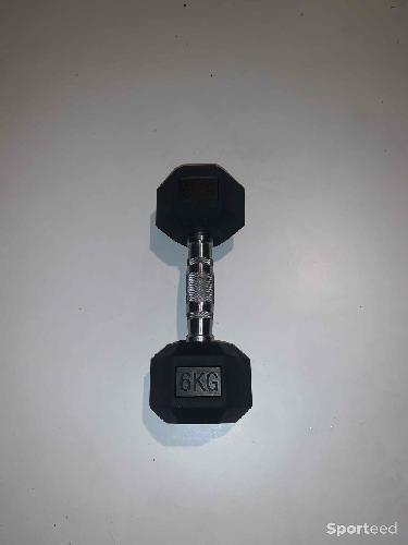 Haltère hexagonal 6kg