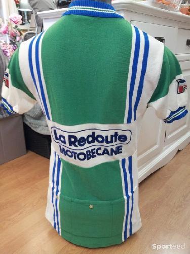 Vélo route - Maillot cyclisme vintage La Redoute - photo 5