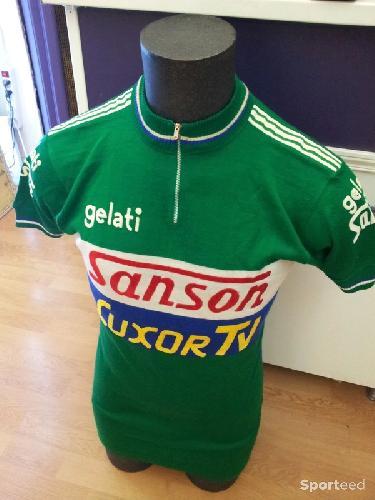 Vélo route - Maillot cyclisme vintage Sanson - photo 5