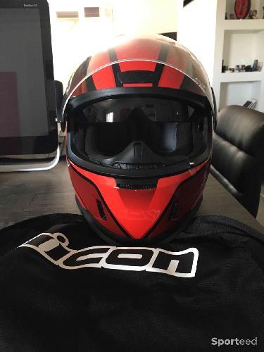 Moto route - Casque ICON - photo 4