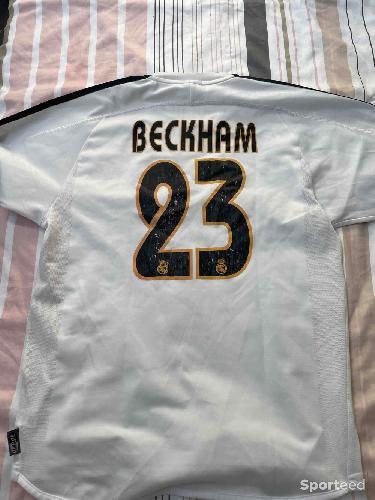 Football - Maillot Réal Madrid Beckham  - photo 5