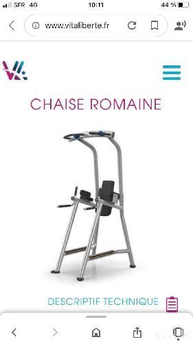 Chaise romaine matrice 