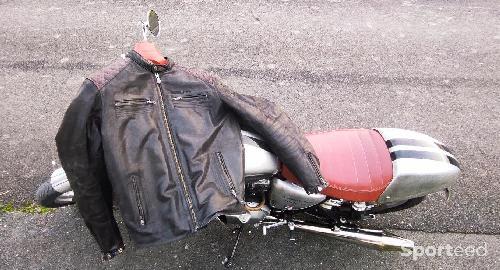 Moto route - Blouson cuir SEGURA JENNER  - photo 6