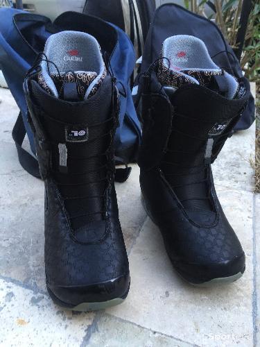 Snowboard - PACK Boots  SL10 en 42 + Fixations Cartel pour 41-44 - photo 4