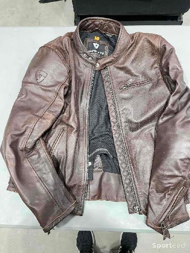 Moto route - Blouson Moto cuir  - photo 5