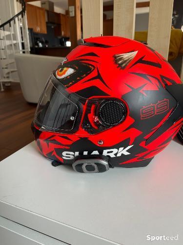 Casque Shark + Sena SF4