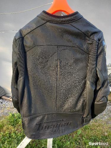 Moto route - Blouson cuir xxl  - photo 4