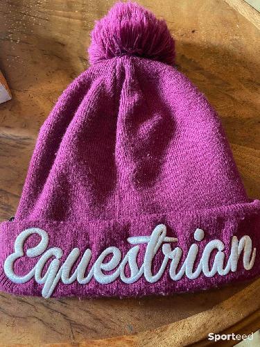 Bonnet équitation 