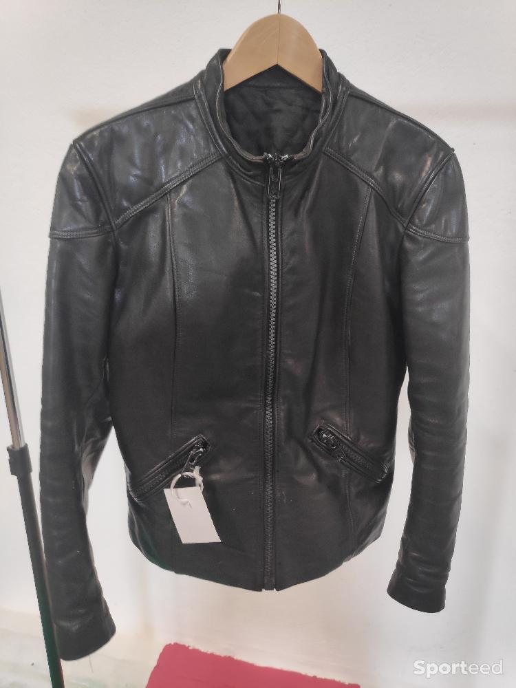Moto route - Blouson Cuir DADA - photo 1
