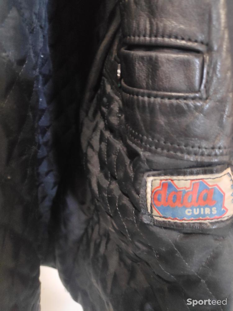 Moto route - Blouson Cuir DADA - photo 3