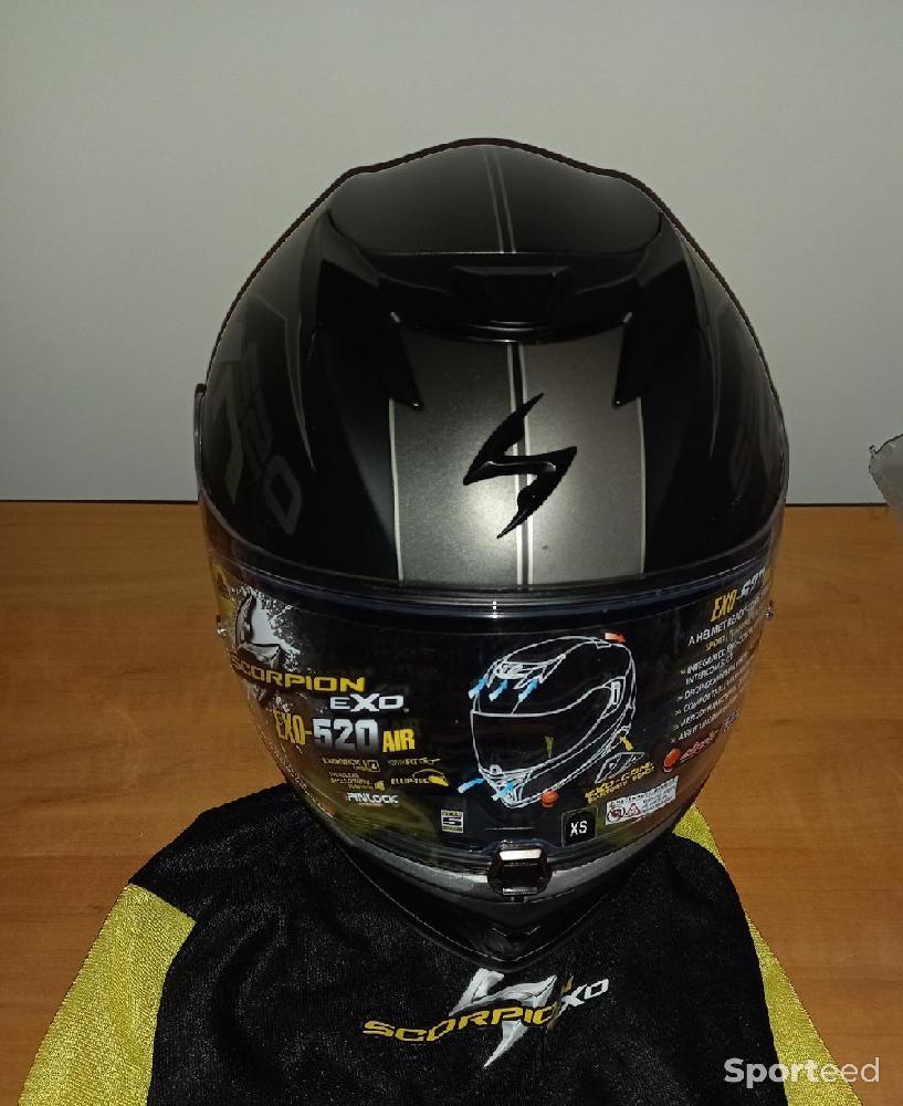 Moto route - Casque scorpion EXO 520 AIR taille xs - photo 4