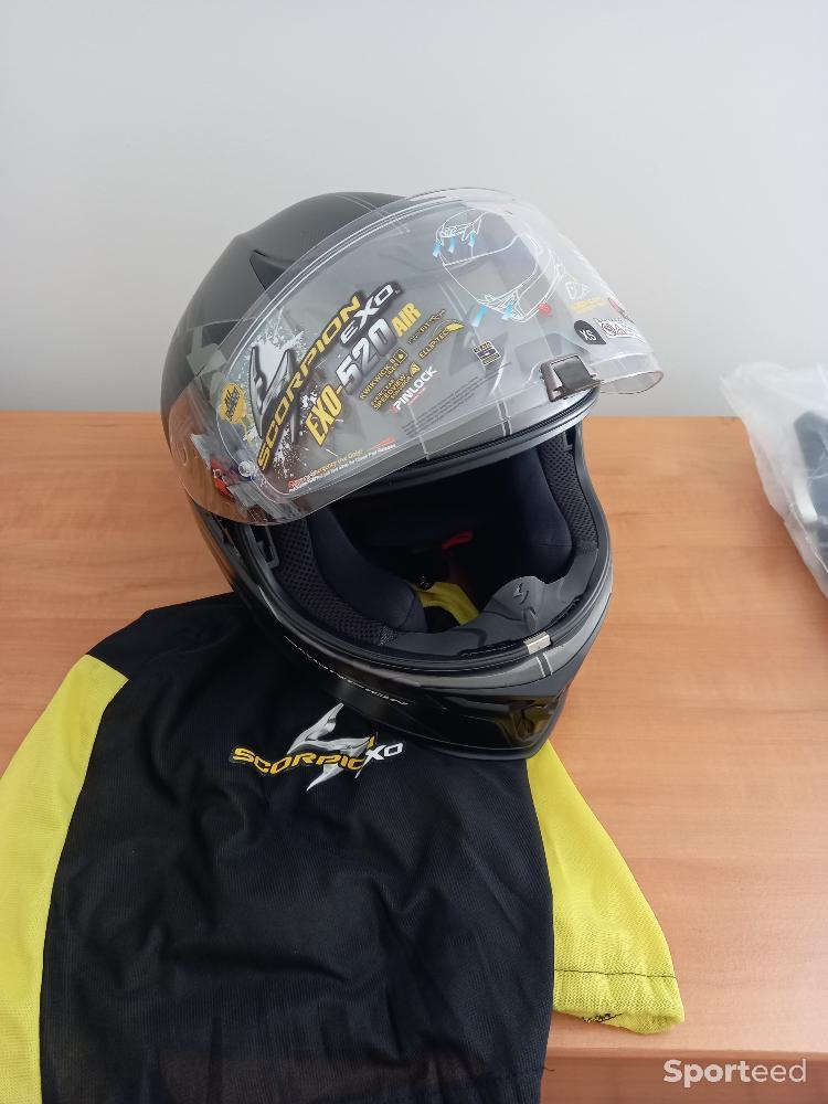 Moto route - Casque scorpion EXO 520 AIR taille xs - photo 5