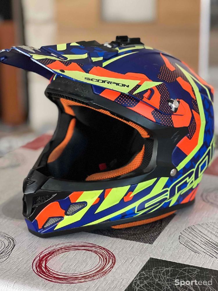 Moto cross - Casque de cross - photo 1