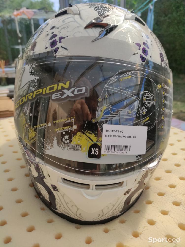 Moto route - Casque Scorpion exo490 neuf. Tailles XS  - photo 1