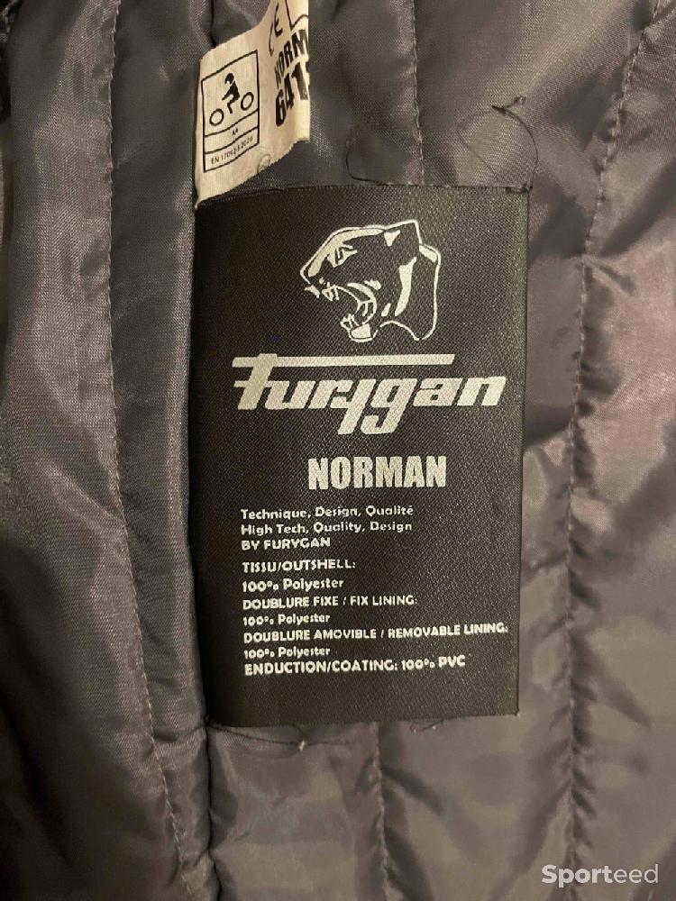 Moto route - Blouson de moto Furygan + dorsale D30  - photo 4