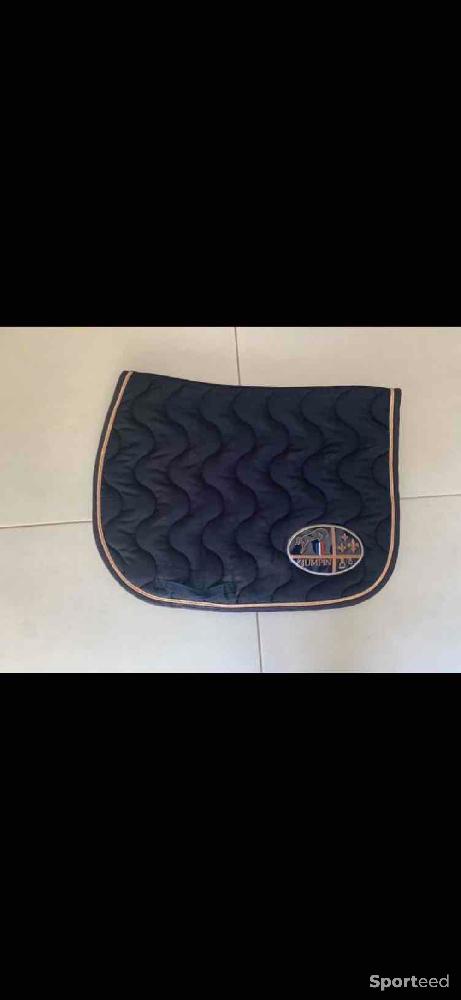 Equitation - Tapis de selle bleu marine - photo 1