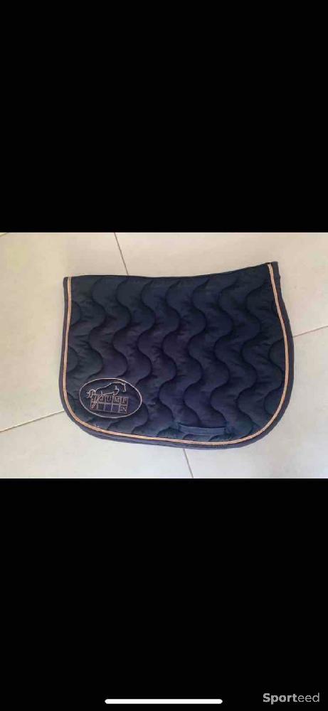 Equitation - Tapis de selle bleu marine - photo 2