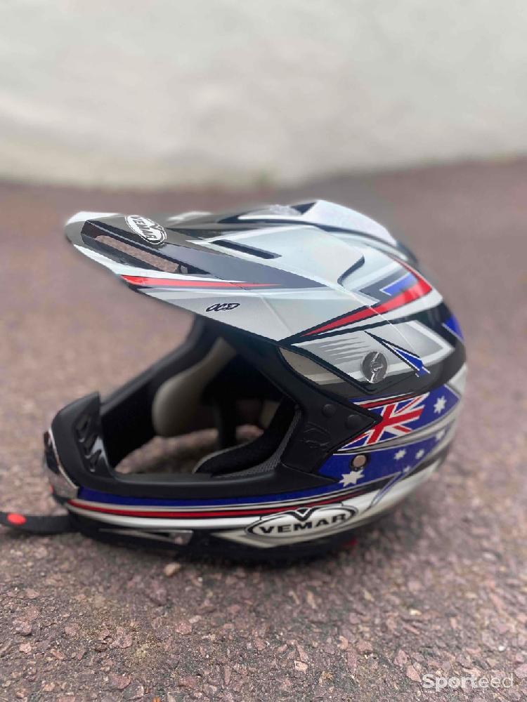 Moto cross - Casque moto tout terrain  - photo 2