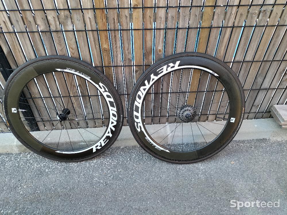 Triathlon - Paire de roue carbone Reynolds 60  - photo 5