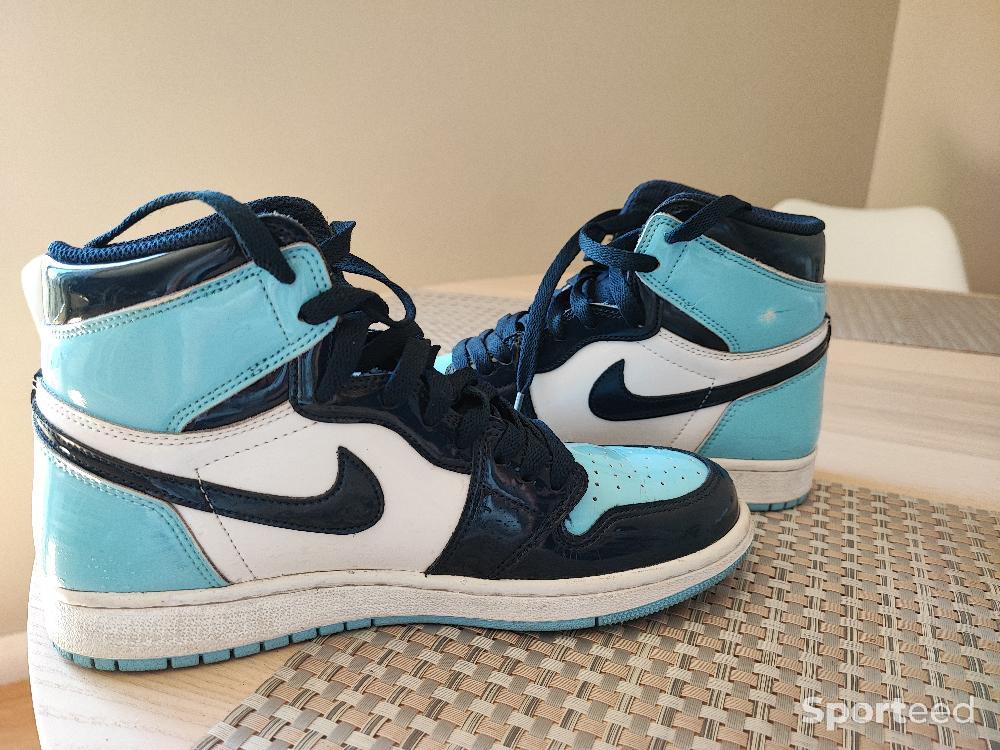 Danse urbaine / fitness - Air Jordan 1 Retro High UNC Patent  - photo 1