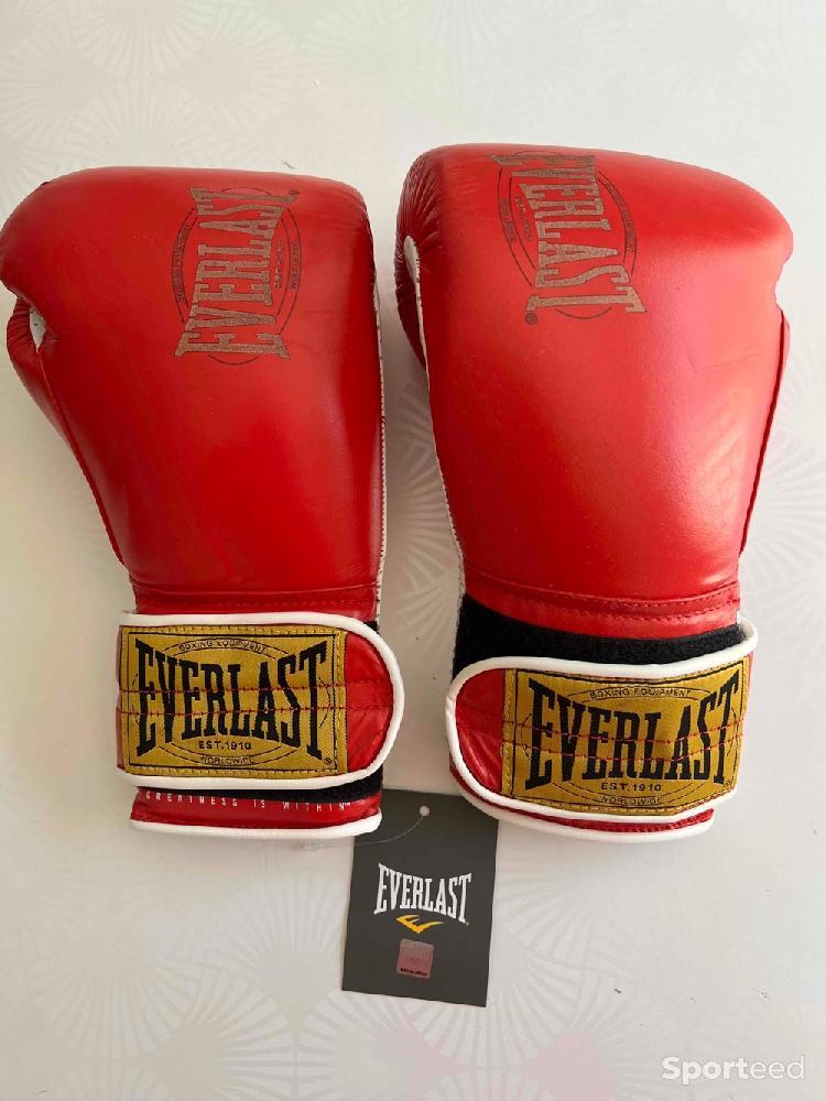 Boxes - Everlast 1910 cuir gants de box - photo 1