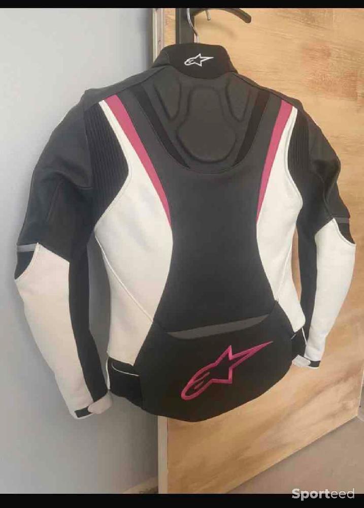 Moto route - Cuir alpinestar femme - photo 2