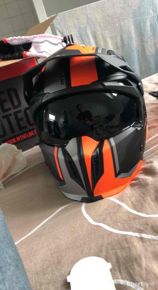 Moto route - Casque mt helmets  - photo 2