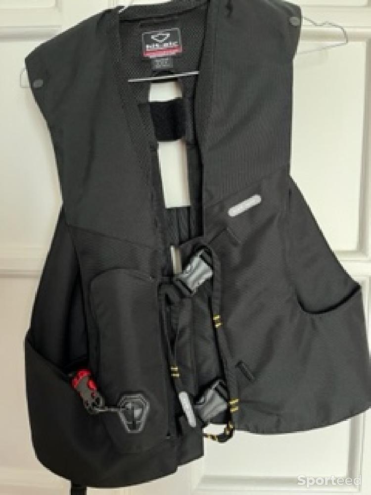 Equitation - Gilet Air Bag Hit Air Complet Noir - Neuf, jamais porté ! + 4 cartouches 50cc  - photo 2