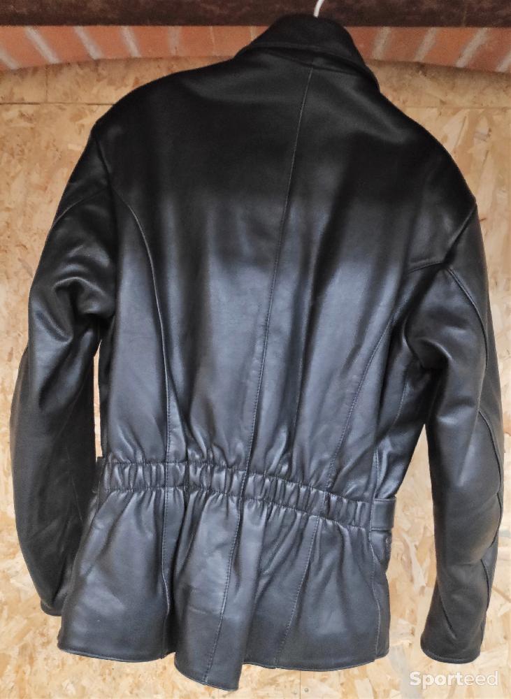 Moto route - Blouson Cuir SANMARU - photo 2