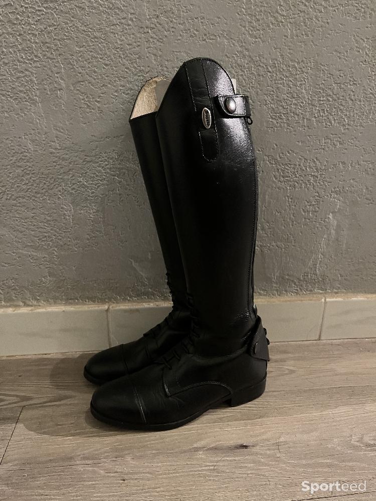 Equitation - Bottes cuir enfant  - photo 1