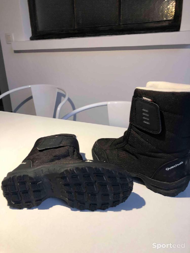 Ski alpin - Boots ski noires enfant  - photo 2