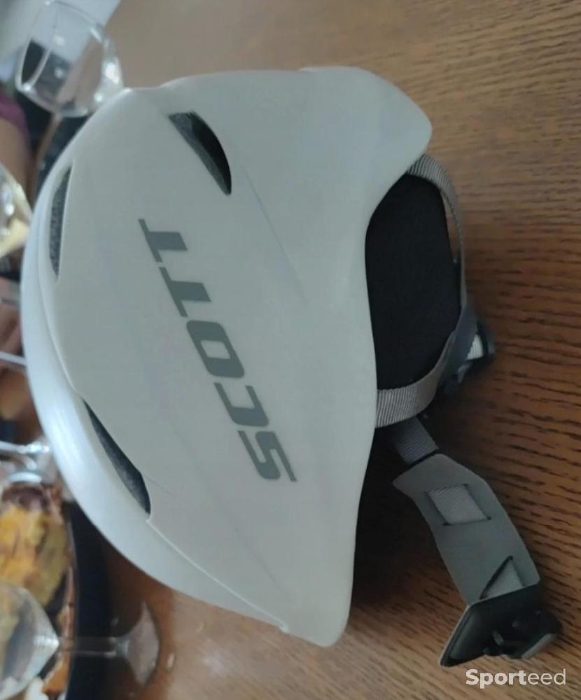 Snowboard - Casque ski blanc - photo 3