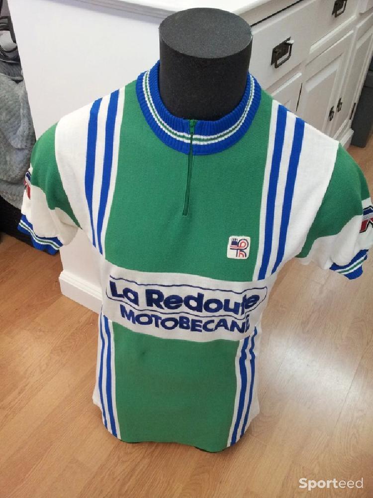 Vélo route - Maillot cyclisme vintage La Redoute - photo 1