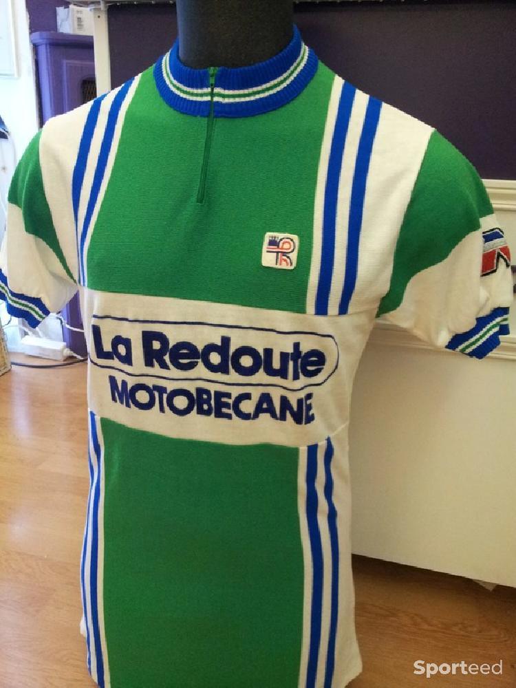 Vélo route - Maillot cyclisme vintage La Redoute - photo 2