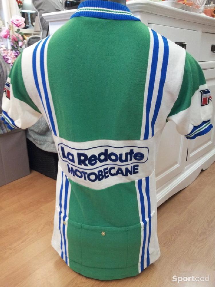 Vélo route - Maillot cyclisme vintage La Redoute - photo 4