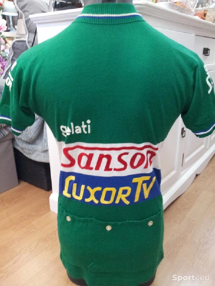 Vélo route - Maillot cyclisme vintage Sanson - photo 3